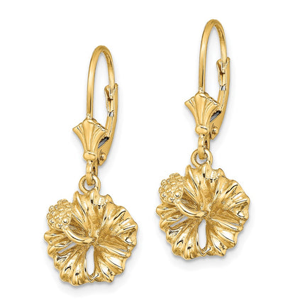 14k Yellow Gold Earrings Style TF1793 - Classique Jewelry Inc.