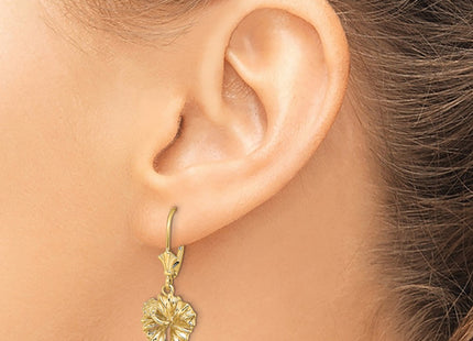 14k Yellow Gold Earrings Style TF1793 - Classique Jewelry Inc.