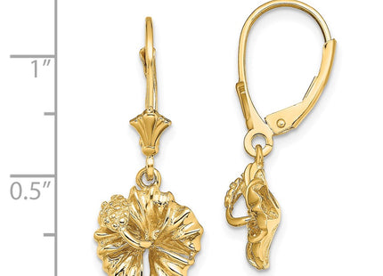 14k Yellow Gold Earrings Style TF1793 - Classique Jewelry Inc.