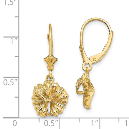 14k Yellow Gold Earrings Style TF1793 - Classique Jewelry Inc.