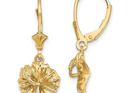 14k Yellow Gold Earrings Style TF1793 - Classique Jewelry Inc.
