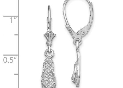 14k White Gold Earrings Style TF1795W - Classique Jewelry Inc.