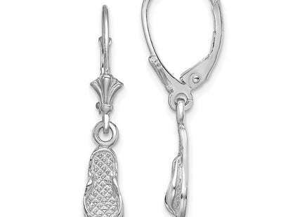 14k White Gold Earrings Style TF1795W - Classique Jewelry Inc.