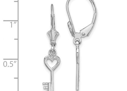 14k White Gold Earrings Style TF1797W - Classique Jewelry Inc.