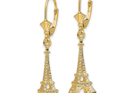 14k Yellow Gold Earrings Style TF1798 - Classique Jewelry Inc.