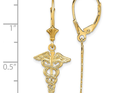 14k Yellow Gold Earrings Style TF1800 - Classique Jewelry Inc.