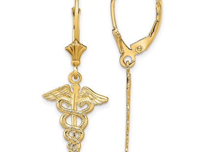 14k Yellow Gold Earrings Style TF1800 - Classique Jewelry Inc.