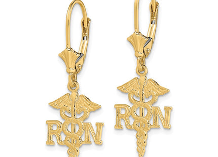 14k Yellow Gold Earrings Style TF1801 - Classique Jewelry Inc.