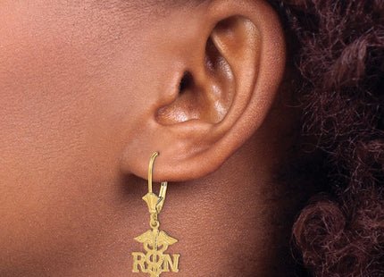 14k Yellow Gold Earrings Style TF1801 - Classique Jewelry Inc.