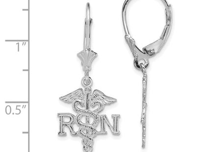 14k White Gold Earrings Style TF1801W - Classique Jewelry Inc.