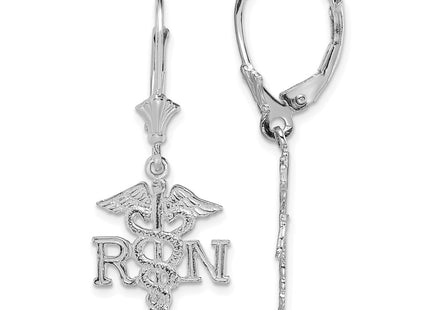 14k White Gold Earrings Style TF1801W - Classique Jewelry Inc.