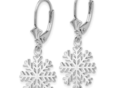 14k White Gold Earrings Style TF1802W - Classique Jewelry Inc.