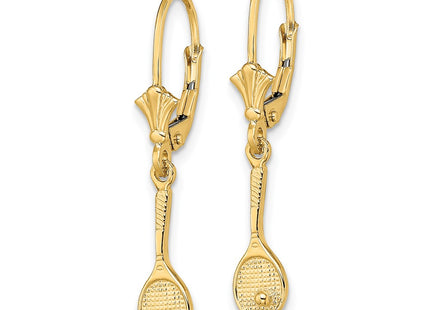 14k Yellow Gold Earrings Style TF1803 - Classique Jewelry Inc.