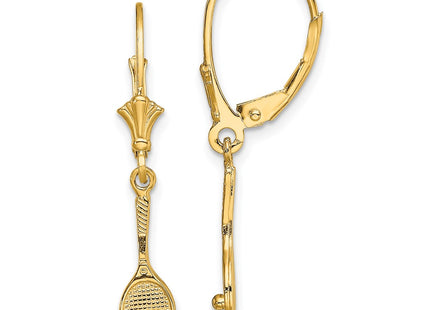 14k Yellow Gold Earrings Style TF1803 - Classique Jewelry Inc.