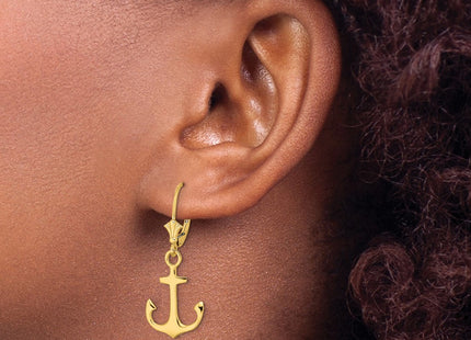 14k Yellow Gold Earrings Style TF1806 - Classique Jewelry Inc.