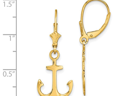 14k Yellow Gold Earrings Style TF1806 - Classique Jewelry Inc.