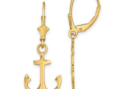 14k Yellow Gold Earrings Style TF1806 - Classique Jewelry Inc.