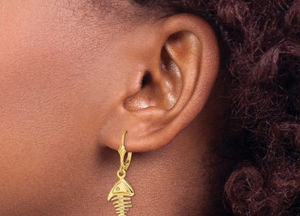 14k Yellow Gold Earrings Style TF1812 - Classique Jewelry Inc.