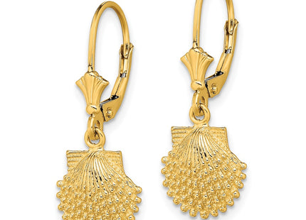 14k Yellow Gold Earrings Style TF1813 - Classique Jewelry Inc.