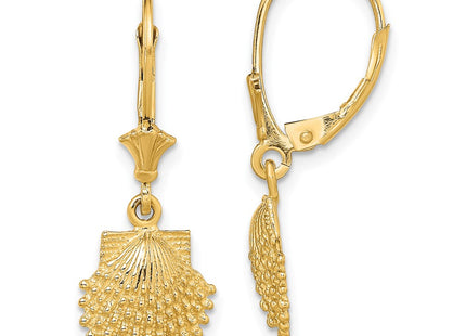 14k Yellow Gold Earrings Style TF1813 - Classique Jewelry Inc.