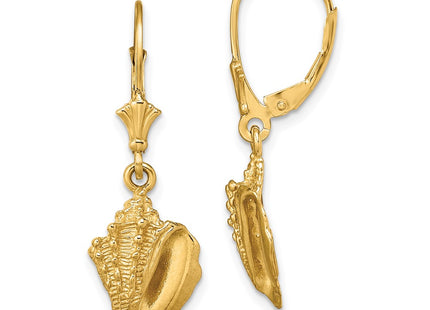 14k Yellow Gold Earrings Style TF1815 - Classique Jewelry Inc.