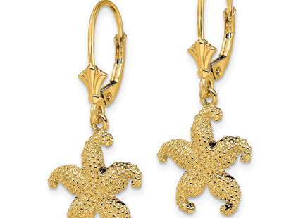 14k Yellow Gold Earrings Style TF1817 - Classique Jewelry Inc.