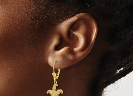 14k Yellow Gold Earrings Style TF1817 - Classique Jewelry Inc.