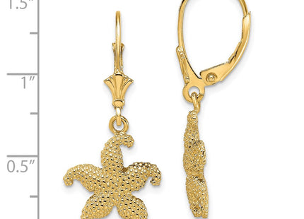 14k Yellow Gold Earrings Style TF1817 - Classique Jewelry Inc.