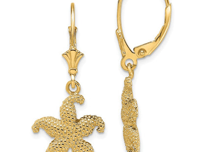 14k Yellow Gold Earrings Style TF1817 - Classique Jewelry Inc.