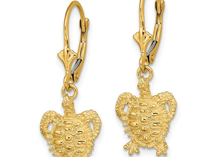 14k Yellow Gold Earrings Style TF1819 - Classique Jewelry Inc.