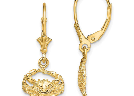14k Yellow Gold Earrings Style TF1820 - Classique Jewelry Inc.