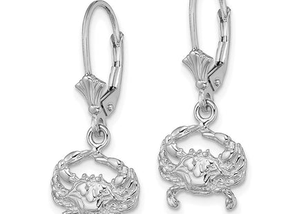 14k White Gold Earrings Style TF1820W - Classique Jewelry Inc.