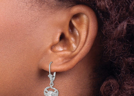 14k White Gold Earrings Style TF1820W - Classique Jewelry Inc.