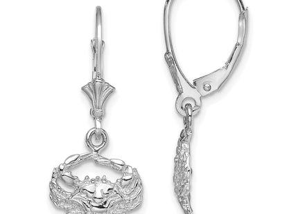 14k White Gold Earrings Style TF1820W - Classique Jewelry Inc.