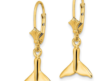 14k Yellow Gold Earrings Style TF1821 - Classique Jewelry Inc.