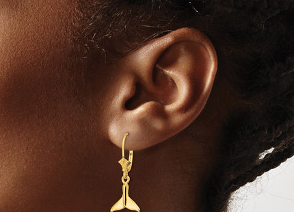 14k Yellow Gold Earrings Style TF1821 - Classique Jewelry Inc.