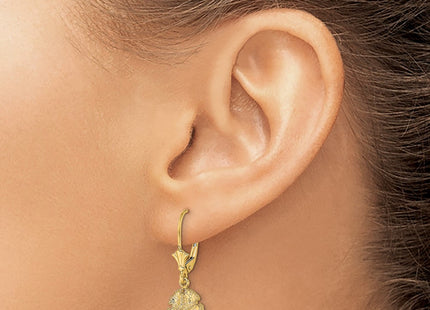 14k Yellow Gold Earrings Style TF1826 - Classique Jewelry Inc.