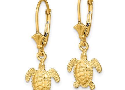 14k Yellow Gold Earrings Style TF1829 - Classique Jewelry Inc.