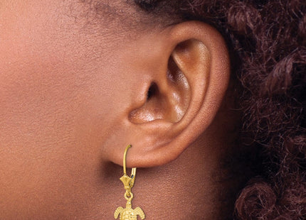 14k Yellow Gold Earrings Style TF1829 - Classique Jewelry Inc.