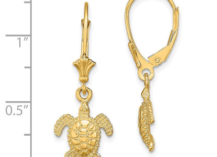 14k Yellow Gold Earrings Style TF1829 - Classique Jewelry Inc.