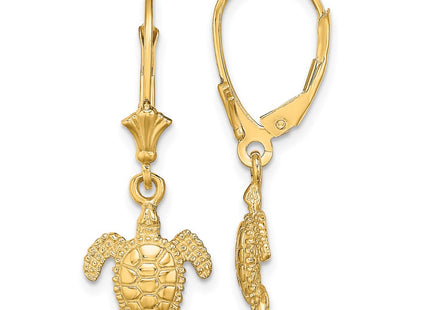 14k Yellow Gold Earrings Style TF1829 - Classique Jewelry Inc.