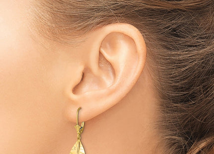 14k Yellow Gold Earrings Style TF1832 - Classique Jewelry Inc.