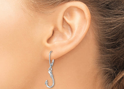 14k White Gold Earrings Style TF1836W - Classique Jewelry Inc.