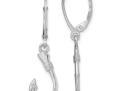 14k White Gold Earrings Style TF1836W - Classique Jewelry Inc.