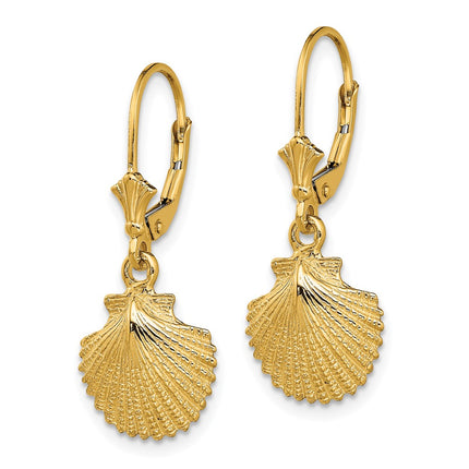 14k Yellow Gold Earrings Style TF1838 - Classique Jewelry Inc.