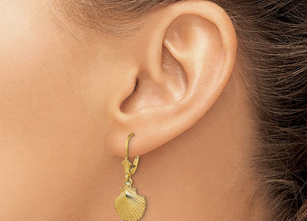 14k Yellow Gold Earrings Style TF1838 - Classique Jewelry Inc.