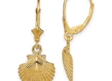 14k Yellow Gold Earrings Style TF1838 - Classique Jewelry Inc.