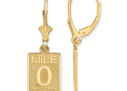 14k Yellow Gold Earrings Style TF1841 - Classique Jewelry Inc.