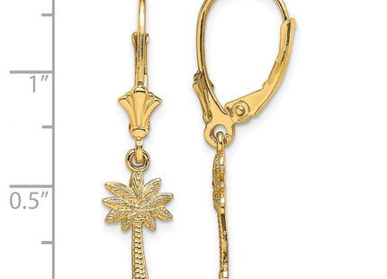 14k Yellow Gold Earrings Style TF1843 - Classique Jewelry Inc.