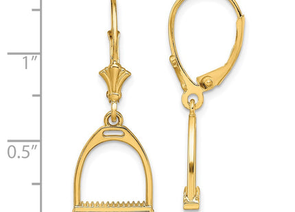 14k Yellow Gold Earrings Style TF1844 - Classique Jewelry Inc.